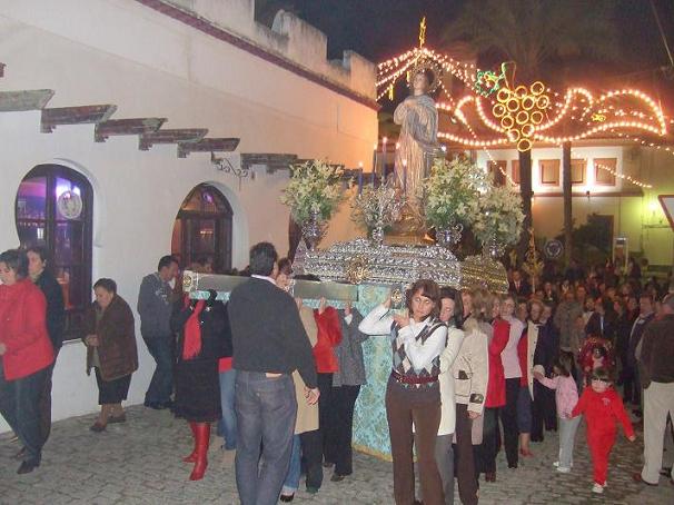 Procesión de la Inmaculada Concepción, patrona de Lopera.